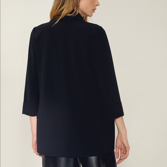 ARITZIA Wilfred Black Chevalier Jacket - Picture 6 of 13